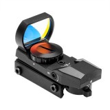 Reflex Optic Nero con Reticolo Rosso
