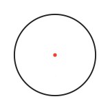 35mm Red-Green-Blue Dot Tube Reflex Optic Nero
