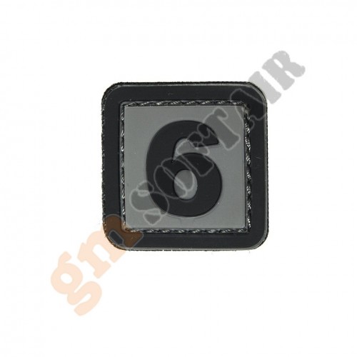 Patch 3D PVC Numero 5