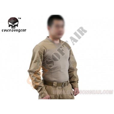 Combat Shirt Arc Style LEAF Talos Halfshell Coyote Size M (EM8583 EMERSON)