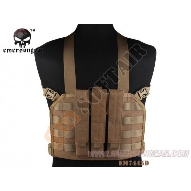 MP7 Tactical Chest Rig Coyote Brown (EM7445 EMERSON)