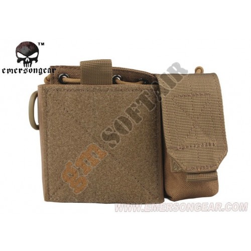 SAF Admin Panel MAP Pouch Coyote Brown