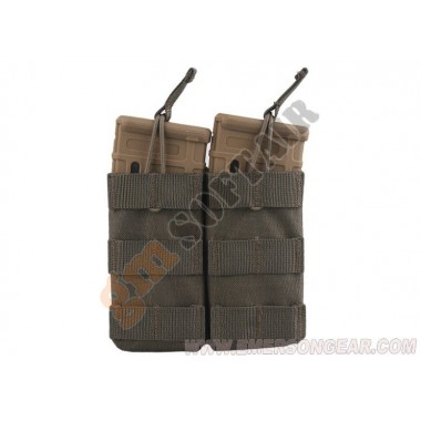 Open Top Double Magazine Pouch M4-M16 Foliage Green (EM6354 EMERSON)