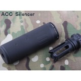 Silenziatore per SCAR 110x35 mm Nero