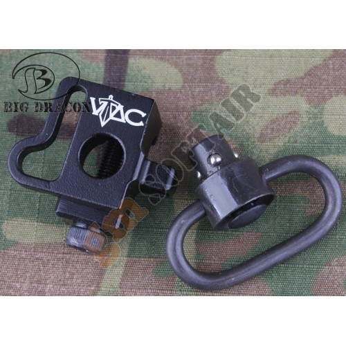 GS Rail Mount Hand Stop Nero