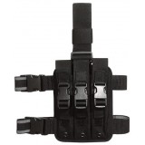 Porta caricatore cosciale triplo per MP5 Nero