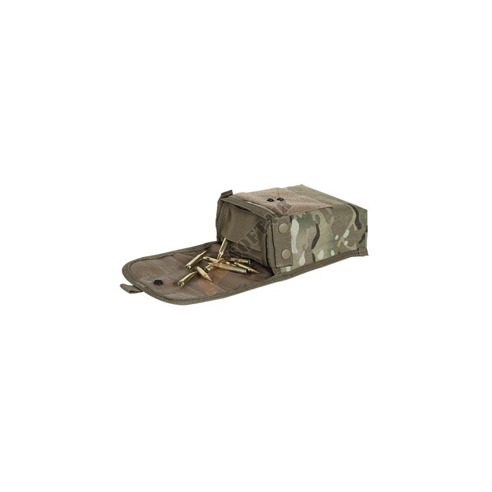 100 Round M240 Ammo Pouch Coyote TAN Gm SoftAir Srl