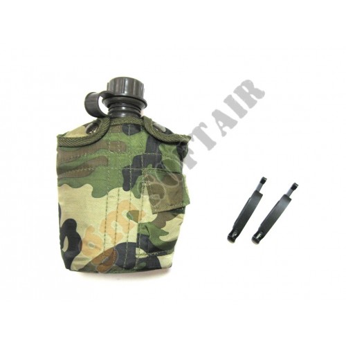 Borraccia Woodland da 1 Litro (10000532 Mil-Tec)