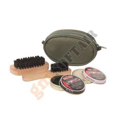 Kit Pulizia Anfibi - Custodia Olive Drab