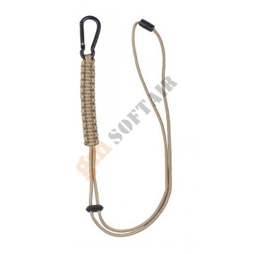 Paracord Lanyard Nero