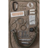 Paracord Survival Kit Small Olive Drab