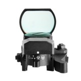 Reflex Optic Nero con Reticolo Zombie Verde QR Mount