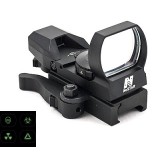 Reflex Optic Nero con Reticolo Zombie Verde QR Mount