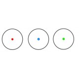 35mm Red-Green-Blue Dot Tube Reflex Optic Grigio
