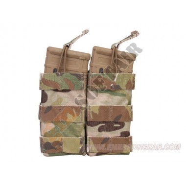 Open Top Double Magazine Pouch M4-M16 Multicam (EM6354 EMERSON)