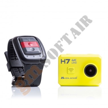 Videocamera H7 4K con Telecomando (C1236 MIDLAND)