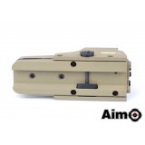 552 Red-Green Dot TAN