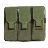 Porta caric. triplo M16/AR70/90 VERDE