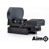 Multi Reticle Red-Green Dot Nero