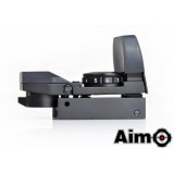 Multi Reticle Red-Green Dot Nero