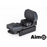 Multi Reticle Red-Green Dot Nero