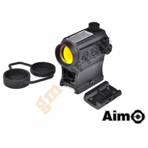 Solar Power Red Dot Nero