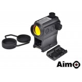 Solar Power Red Dot Nero