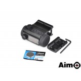 Solar Power Red Dot Nero