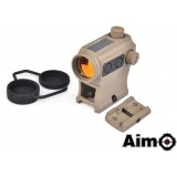 Solar Power Red Dot TAN