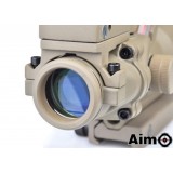 Acog 4X32C Source Fiber con Dot RMR TAN