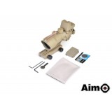 Acog 4X32C Source Fiber con Dot RMR TAN