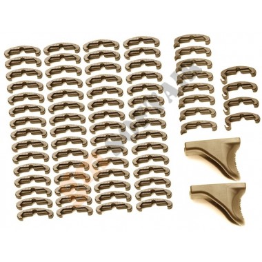 LaRue Style Index Clips TAN