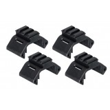 Handguard Rail Unit Neri - 4 pezzi
