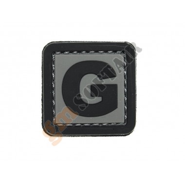 Patch 3D PVC Lettera G (444100-3903 101 INC)