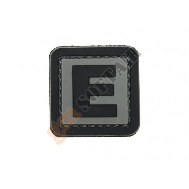 Patch 3D PVC Letter E (444100-3904 101 INC)