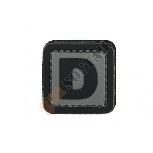 Patch 3D PVC Lettera A