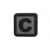 Patch 3D PVC Lettera I