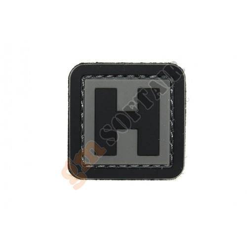 Patch 3D PVC Lettera C