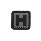 Patch 3D PVC Lettera C