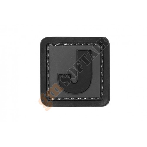 Patch 3D PVC Lettera H