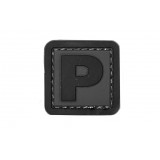 Patch 3D PVC Lettera O