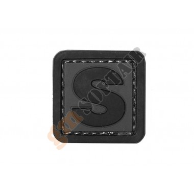 Patch 3D PVC Lettera S (444100-3993 101 INC)