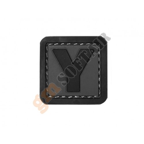 Patch 3D PVC Lettera X