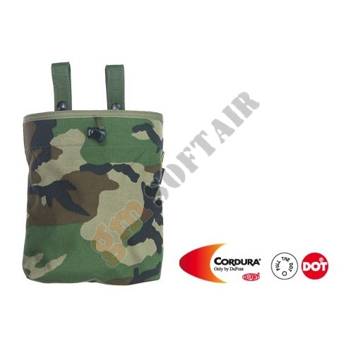 Belt Magazine Dump Pouch Woodland (P-03C(WC) GUARDER)