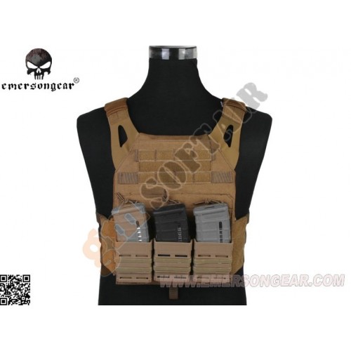JPC Vest con FastMag Pouch Coyote Brown