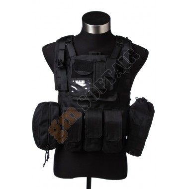 RRV Tactical Vest Black (BD7340 BIG DRAGON)