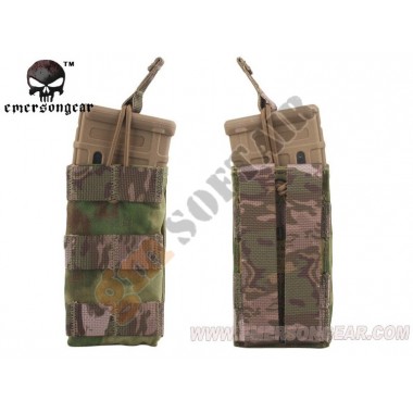 Open Top Single Magazine Pouch M4-M16 A-Tacs FG (EM6353 EMERSON)