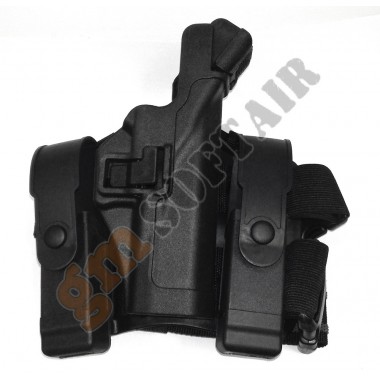 Auto Lock Duty Holster Set per Glock Nera (BD6104 EMERSON)