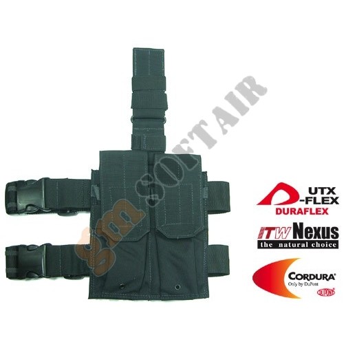 AK/P90 Thigh Magazine Pouch BK (T-05C(BK) Guarder)