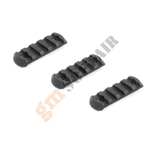 Set 3 Slitte M-Lok da 5 Slot